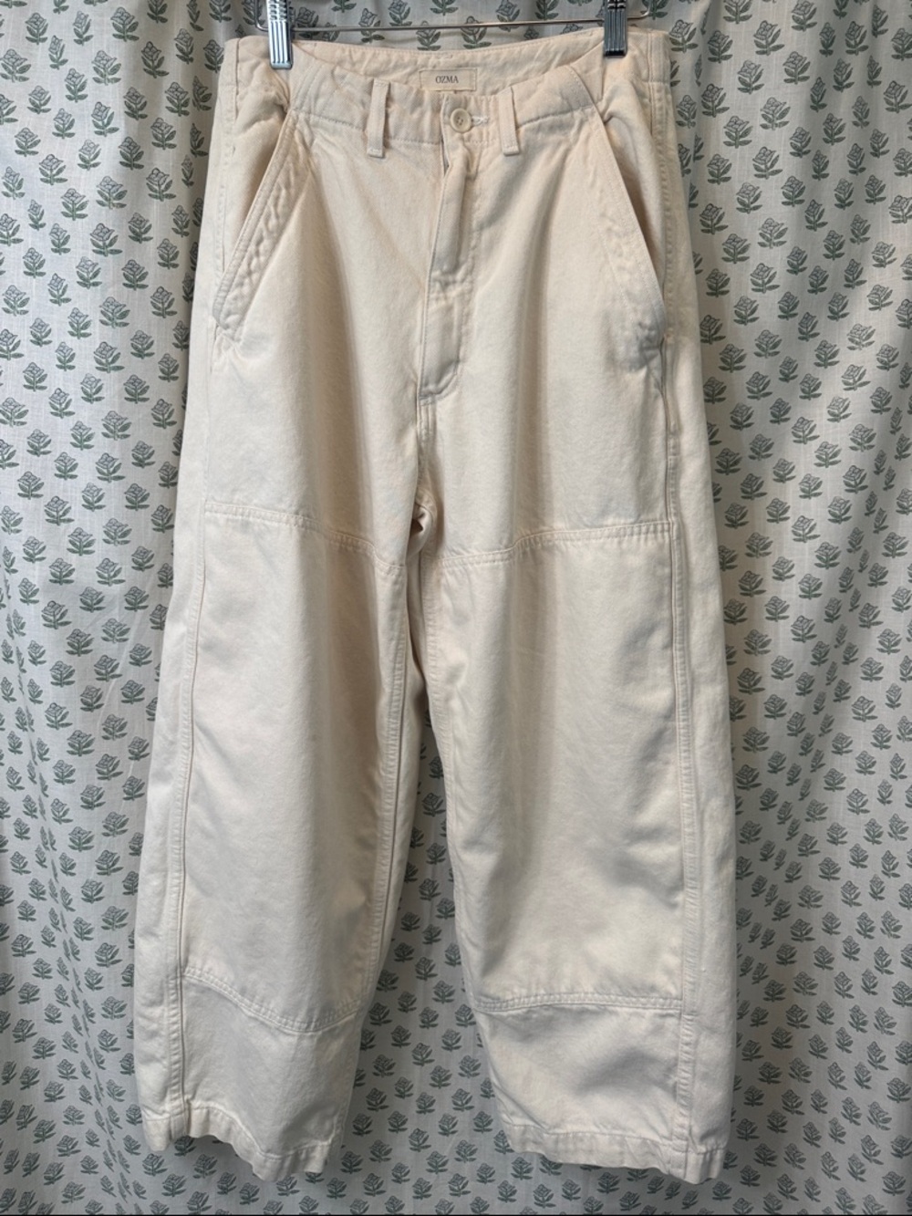 Ozma Jardin Pant in Ecru